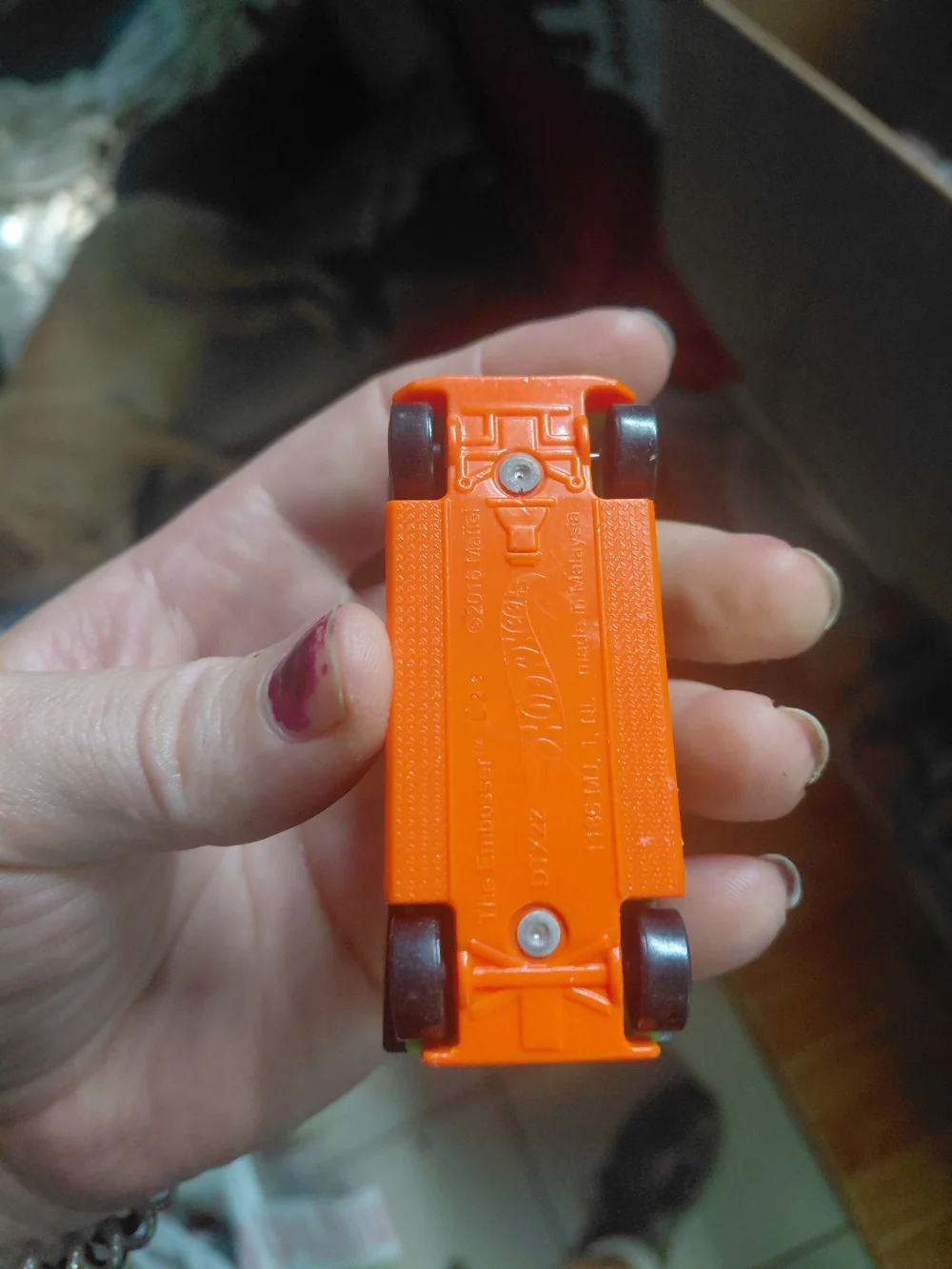 Hot Wheels The Embosser die-cast vehicle from the 2018 Experimotors series